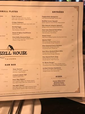 Menu photo 8 Russell House Tavern Cambridge, MA Menu photo 8 Russell House Tavern Cambridge, MA