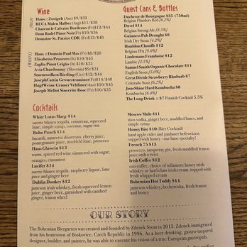 Bohemian Biergarten - Drink Menu - German Near Me - Boulder, Colorado Bohemian Biergarten - Drink Menu - German Near Me - Boulder, Colorado
