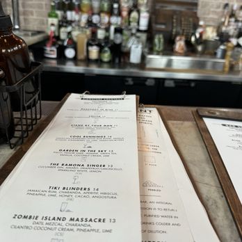The Ice Plant - Menu - Cocktail Bars Near Me - St. Augustine, Florida