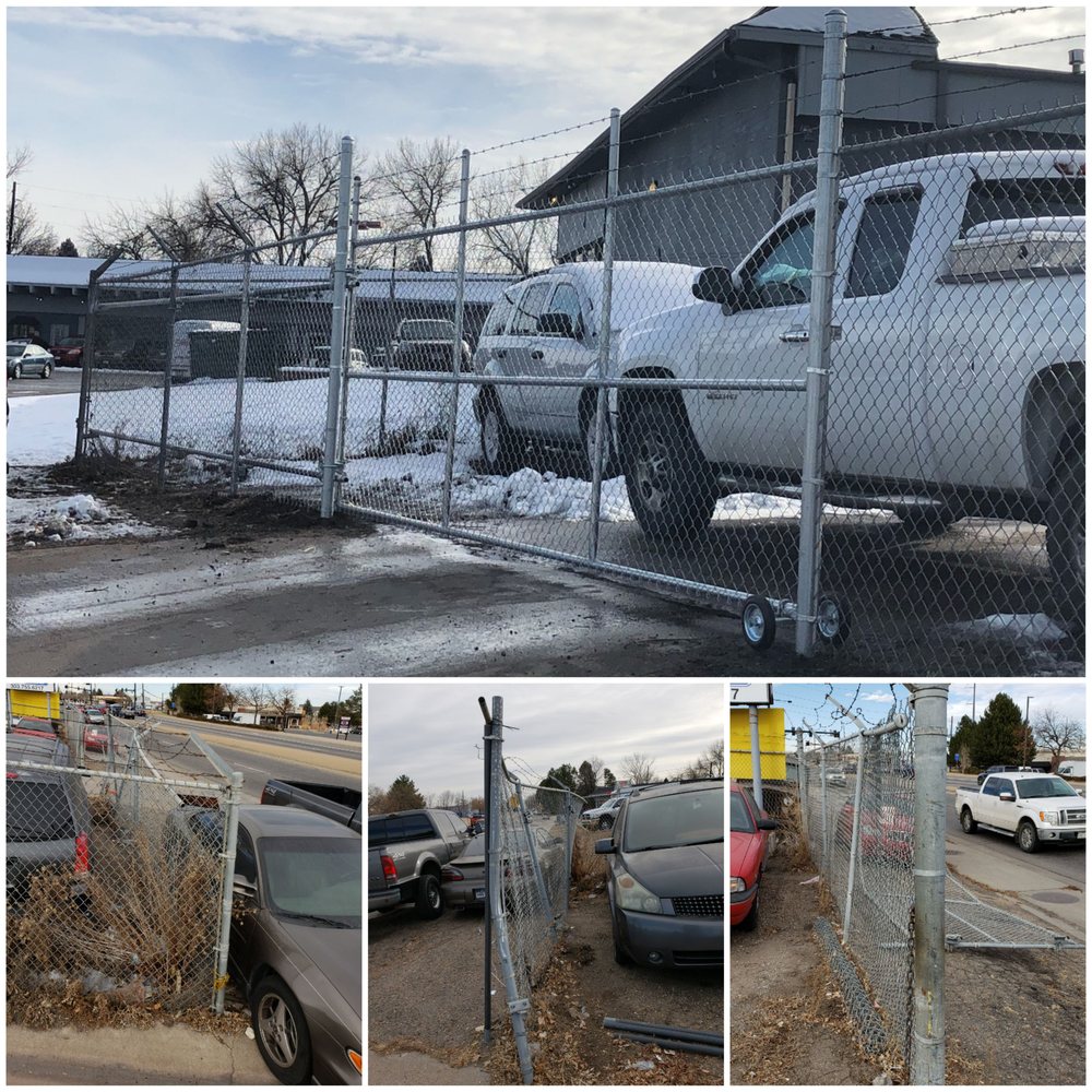 AA Custom Fence - Damaged gate and new gate - Fences & Gates Near Me - Denver, Colorado