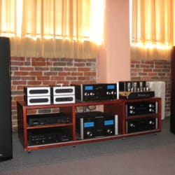 Audio Lab - Sales. Displayed McIntosh, Bryston, Bel Canto