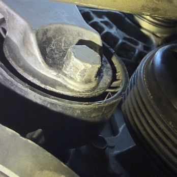 Y/D Automotive Mobile Services - The stripped bolt on the tensioner. - Auto Repair Near Me - San Antonio, Texas Y/D Automotive Mobile Services - The stripped bolt on the tensioner. - Auto Repair Near Me - San Antonio, Texas
