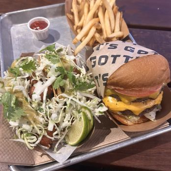 Gott's - Double cheeseburger, fries and Baja Fish tacos - Burgers Near Me - Los Angeles, California Gott's - Double cheeseburger, fries and Baja Fish tacos - Burgers Near Me - Los Angeles, California