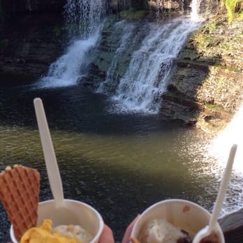 Chagrin Water Falls - Jeni's by the falls - Parks Near Me - Chagrin Falls, Ohio Chagrin Water Falls - Jeni's by the falls - Parks Near Me - Chagrin Falls, Ohio