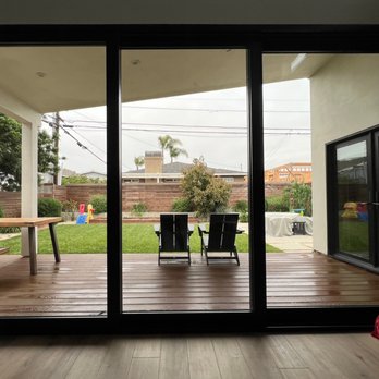 JCA Window Cleaning - Crystal clear big sliding door - Window Washing Near Me - Lawndale, California