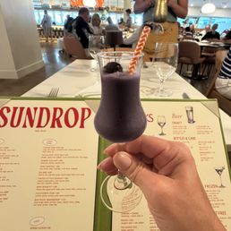 Ube Margarita sampler- delicious! Ube Margarita sampler- delicious!