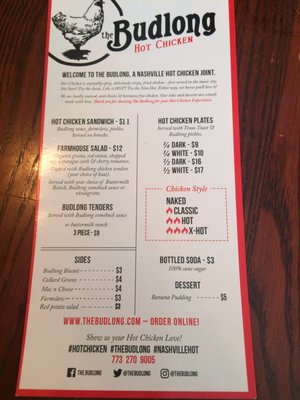 Menu photo 5 The Budlong Southern Chicken Chicago, IL Menu photo 5 The Budlong Southern Chicken Chicago, IL