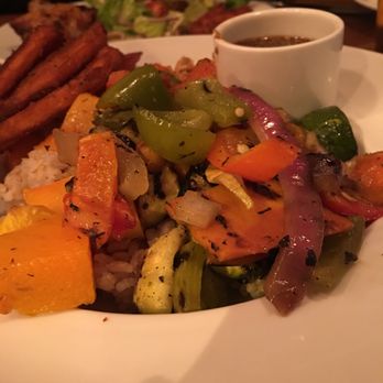 Bushfire Kitchen - Del Mar - Veggie Bowl and Sweet Potato Fries - American Near Me - Del Mar, California Bushfire Kitchen - Del Mar - Veggie Bowl and Sweet Potato Fries - American Near Me - Del Mar, California