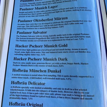 Prost German Restaurant - Beer menu - German Near Me - Aberdeen, Maryland Prost German Restaurant - Beer menu - German Near Me - Aberdeen, Maryland