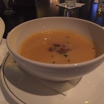 The Gage - Luxurious butternut squash bisque. - New American Near Me - Chicago, Illinois The Gage - Luxurious butternut squash bisque. - New American Near Me - Chicago, Illinois