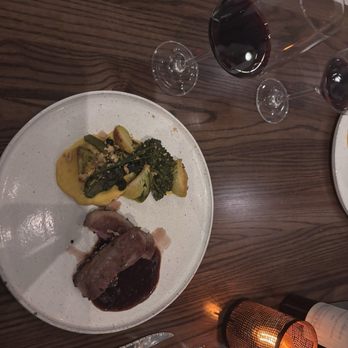 The Silver King Coastal Kitchen - Duck entree - New American Near Me - Fort Myers, Florida