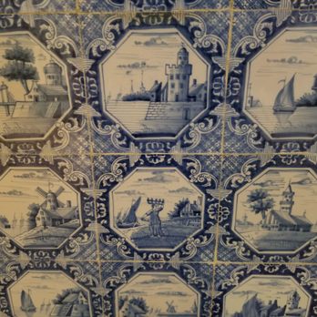 The Phillips Collection - Tile on a fireplace - Art Museums Near Me - Washington, DC, District of Columbia