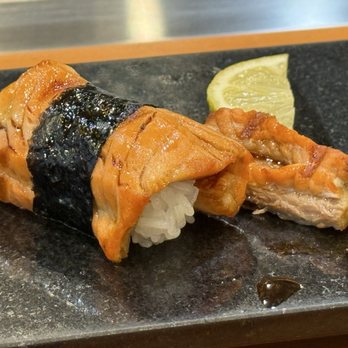 Sushi Edomata - Copper river salmon skin - Japanese Near Me - San Mateo, California Sushi Edomata - Copper river salmon skin - Japanese Near Me - San Mateo, California