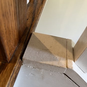 We Take Pride Cleaning - Banister with hair and dirt and other stuff left on it. - Home Cleaning Near Me - Garden City, New York We Take Pride Cleaning - Banister with hair and dirt and other stuff left on it. - Home Cleaning Near Me - Garden City, New York