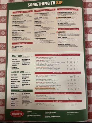 Menu photo 2 Buca di Beppo Italian Restaurant Redondo Beach, CA Menu photo 2 Buca di Beppo Italian Restaurant Redondo Beach, CA