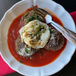 Citrine - A Pop Up Kitchen - Meatballs with Ricotta