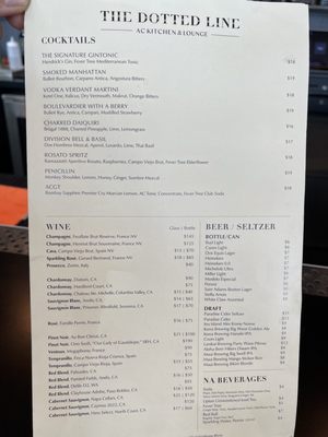 Menu photo 7 The Dotted Line Honolulu, HI