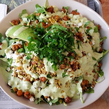Mottley Kitchen - Green Goddess Lunch Bowl - Cafes Near Me - Bronx, New York