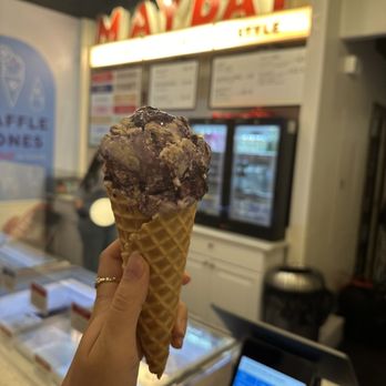 Mayday Ice Cream - Blueberry crunch - Ice Cream & Frozen Yogurt Near Me - Gainesville, Florida