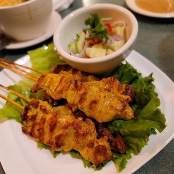 Thai Rice N Noodle - Chicken satay - Thai Near Me - Fort Worth, Texas Thai Rice N Noodle - Chicken satay - Thai Near Me - Fort Worth, Texas