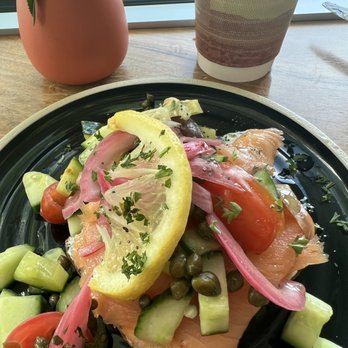 Picnic - Salmon and cucumber toast - Breakfast & Brunch Near Me - Jackson, Wyoming