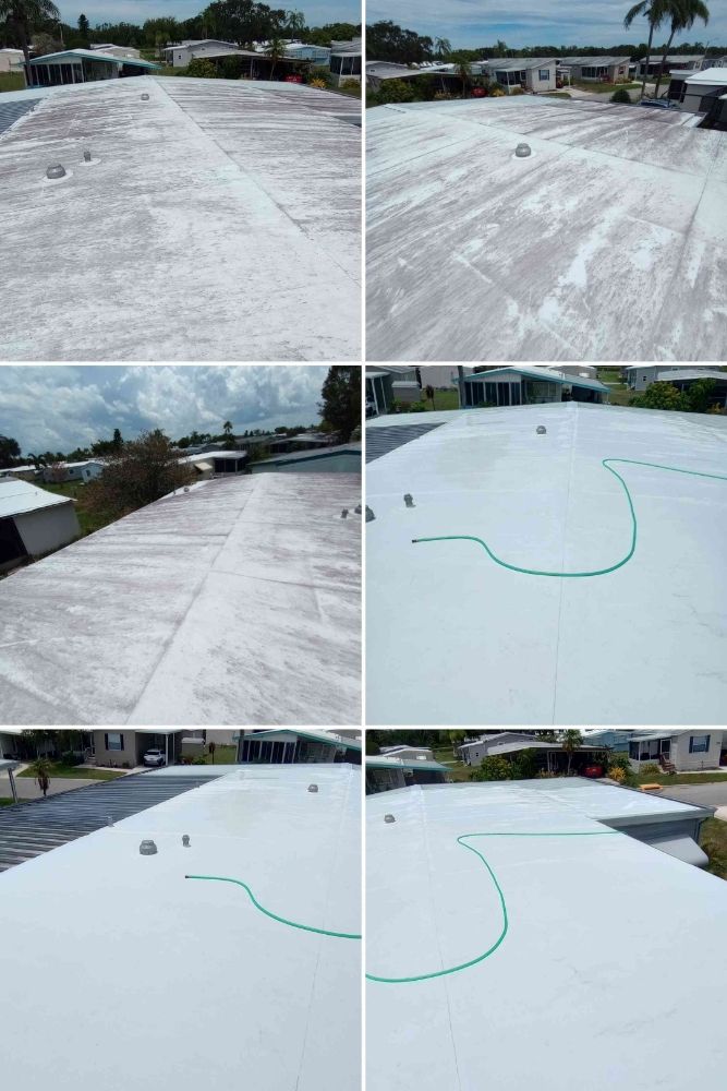 Slide of Blue Edge Sealing & Pressure Washing