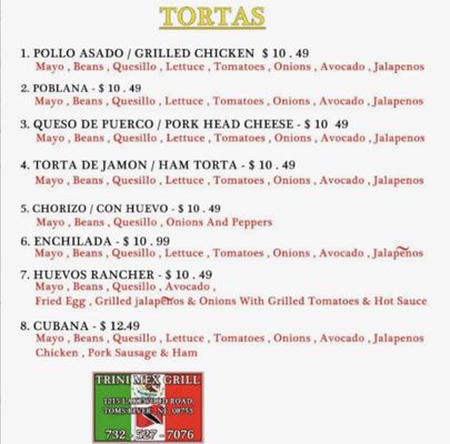 Menu photo 2 Trini Mex Grill Toms River, NJ Menu photo 2 Trini Mex Grill Toms River, NJ