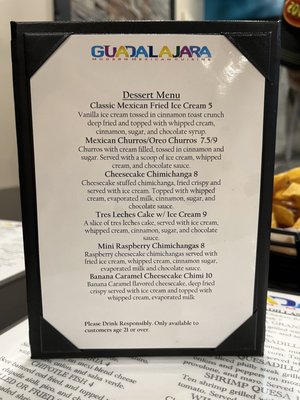 Menu photo 1 Guadalajara Modern Mexican Nitro, WV Menu photo 1 Guadalajara Modern Mexican Nitro, WV