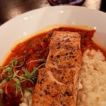 House Wine & Bistro - Putanesca risotto - Wine Bars Near Me - McAllen, Texas House Wine & Bistro - Putanesca risotto - Wine Bars Near Me - McAllen, Texas
