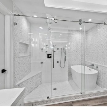 Skyline Builders - Modern "SNOW" bathroom - General Contractors Near Me - Bellevue, Washington Skyline Builders - Modern "SNOW" bathroom - General Contractors Near Me - Bellevue, Washington
