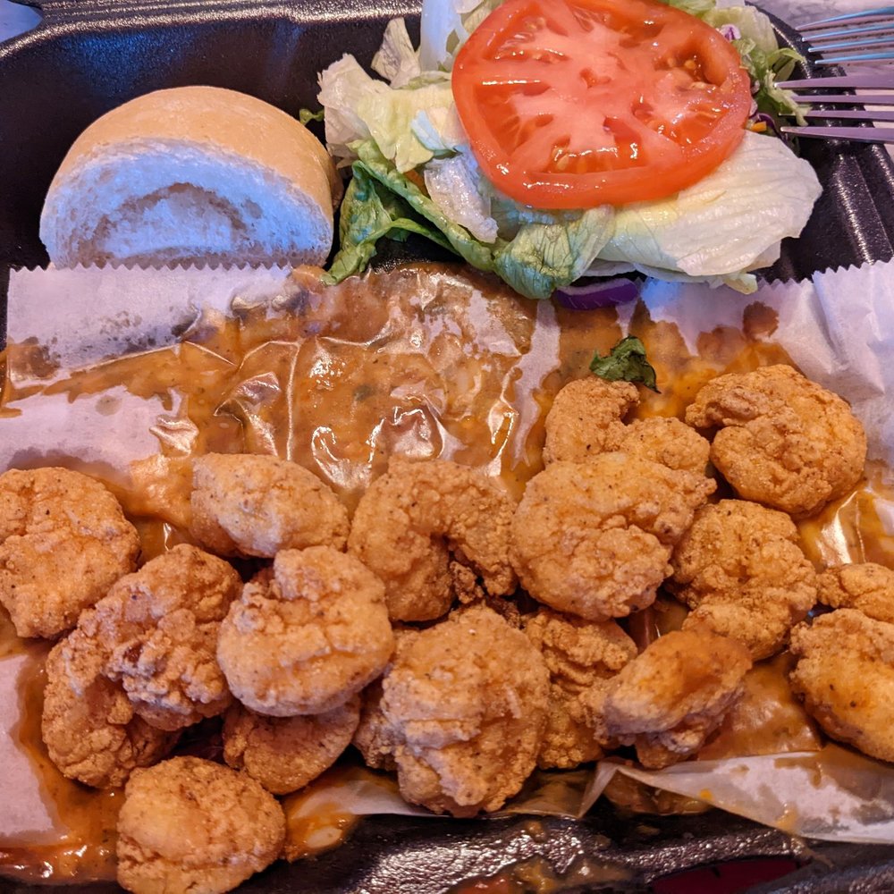 Today’s Ketch Seafood - Shrimp Creole with Fried Shrimp. Comes with roll & salad - Seafood Markets Near Me - Chalmette, Louisiana Today’s Ketch Seafood - Shrimp Creole with Fried Shrimp. Comes with roll & salad - Seafood Markets Near Me - Chalmette, Louisiana