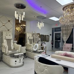 Colorful Nail Spa - Inside is beautiful & clean