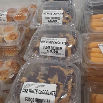 V Tropical Bake Shop - Ube white chocolate slices. 9/28/25 - Filipino Near Me - Carson, California V Tropical Bake Shop - Ube white chocolate slices. 9/28/25 - Filipino Near Me - Carson, California
