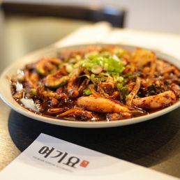 Spicy Squid Stir-fried