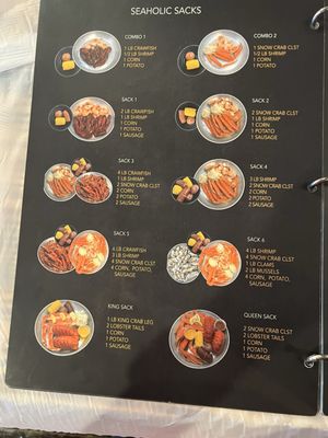 Menu photo 3 Seaholic Katy, TX
