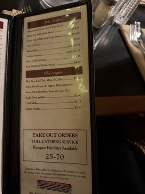 Menu photo 8 Angelina's Spaghetti House Stockon, CA Menu photo 8 Angelina's Spaghetti House Stockon, CA