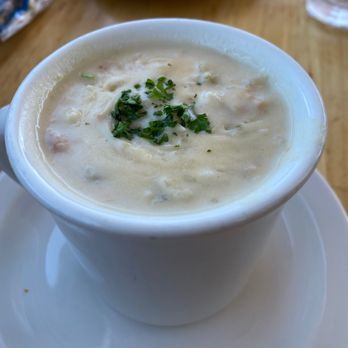 Brophy Bros - Cup of clam chowder. Nice size for an appetizer. - Seafood Near Me - Santa Barbara, California