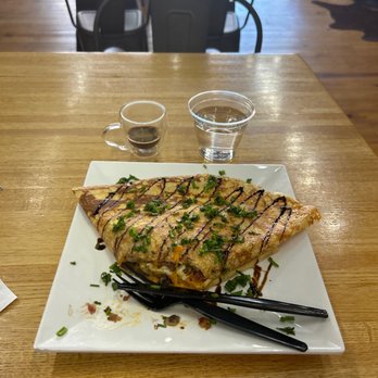 Red Bicycle Coffee & Crepes - Mushroom lovers crepe - Coffee & Tea Near Me - Murfreesboro, Tennessee Red Bicycle Coffee & Crepes - Mushroom lovers crepe - Coffee & Tea Near Me - Murfreesboro, Tennessee