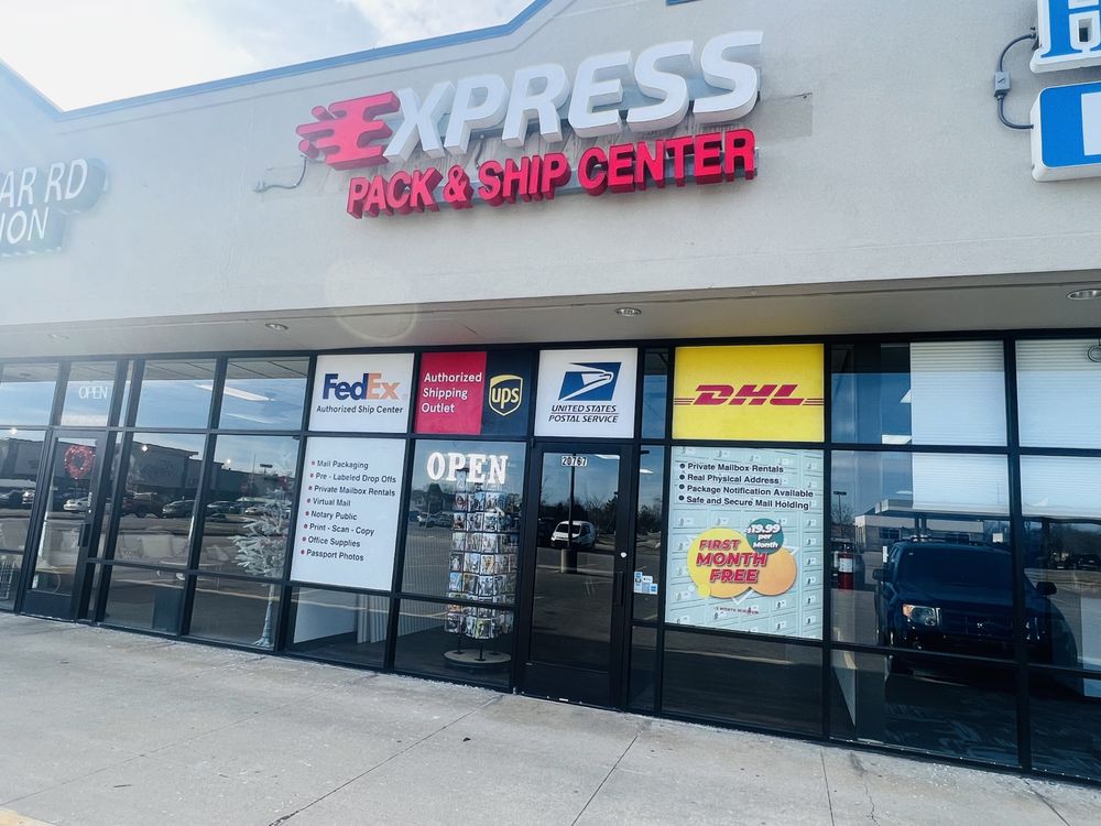 EXPRESS PACK & SHIP CENTER 20767 Gibraltar Rd, Brownstown Charter