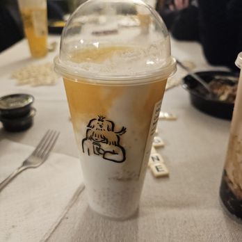 HEYTEA - Coconut Mango Boom - Bubble Tea Near Me - San Jose, California