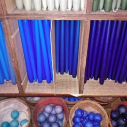 Bougies Gommers - 4 teintes de bleu pour des chandelles