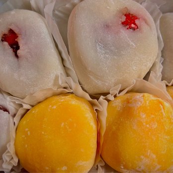 Two Ladies Kitchen - Strawberry Mochi & Persimmon Mochi - Bakeries Near Me - Hilo, Hawaii