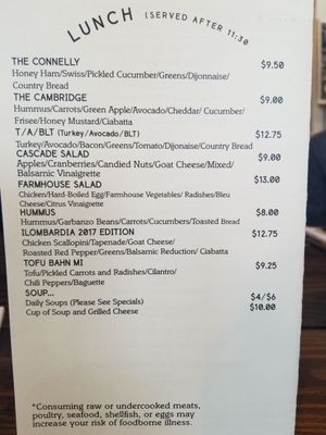 Menu photo 1 Breakaway Cafe Chapel Hill, NC
