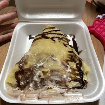Erikas Kreation - Strawberry crepe. Looks disgusting - Juice Bars & Smoothies Near Me - Hesperia, California Erikas Kreation - Strawberry crepe. Looks disgusting - Juice Bars & Smoothies Near Me - Hesperia, California