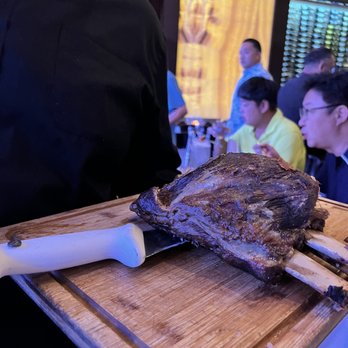 M Grill - Beef bone-in ribs - Brazilian Near Me - Los Angeles, California