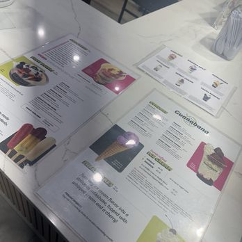 Guanabana - Menu - Ice Cream & Frozen Yogurt Near Me - Jacksonville, Florida