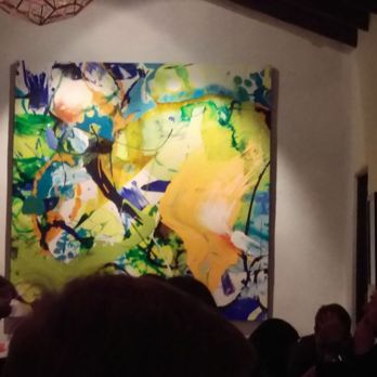 Bistro Gentil - Some local art in restaurant, I really liked this. - French Near Me - Wanaka, OTA