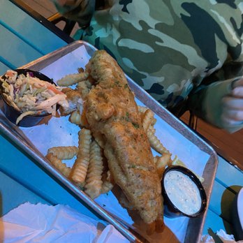Tiki Docks Riverview - Beer-battered fish & chips - Salad Near Me - Riverview, Florida Tiki Docks Riverview - Beer-battered fish & chips - Salad Near Me - Riverview, Florida