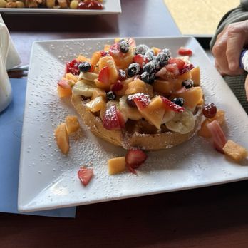 Shine Cafe - Waffle with fruit - Breakfast & Brunch Near Me - Troy, Michigan Shine Cafe - Waffle with fruit - Breakfast & Brunch Near Me - Troy, Michigan