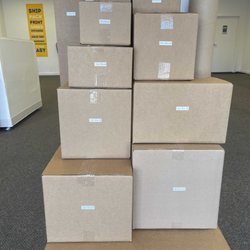 Shipping Made Easy - Some of the many boxes we offer for sale!